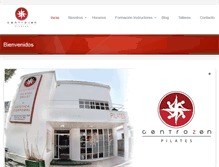 Tablet Screenshot of centrozen.cl